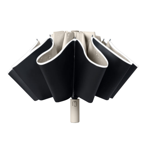Ladies elegant folding umbrella with innovative structure Bowlift