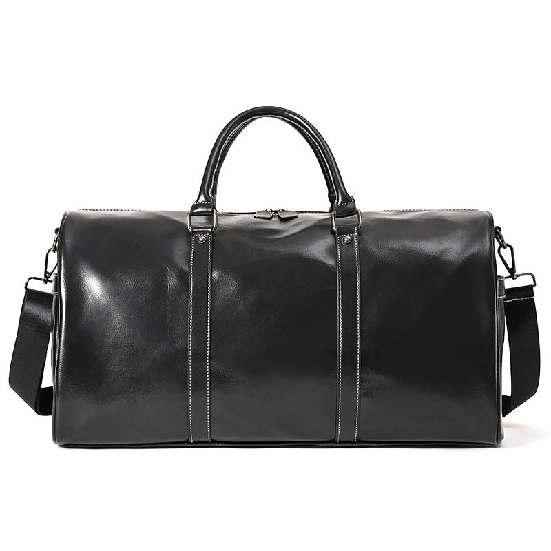 Elegant Leather Travel Bag Bowlift