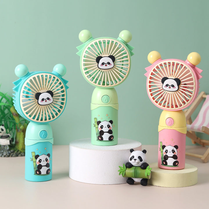 Ladies Portable Mini Fan with Cute Panda Design Bowlift