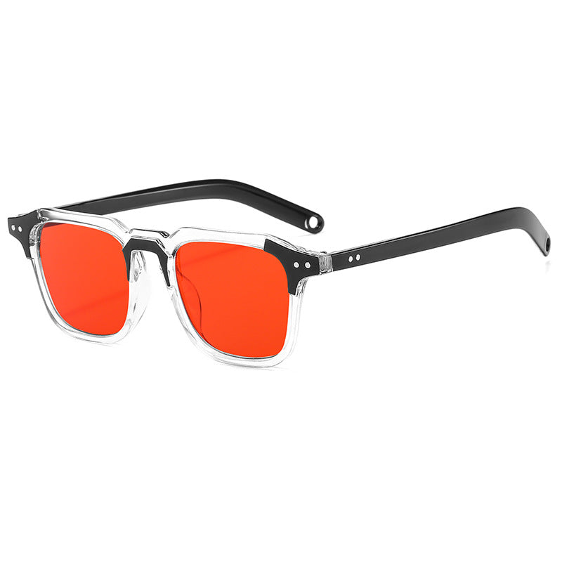 Men's Retro-Inspired Bold Square Sunglasses Bowlift