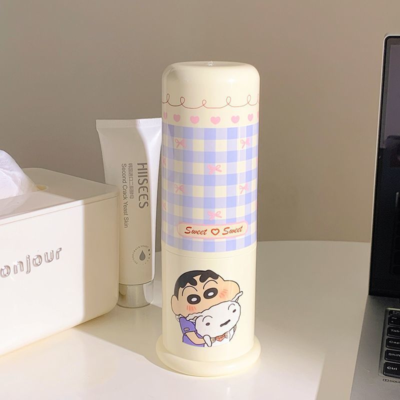 Toothbrush holder with creative cartoon design Bowlift