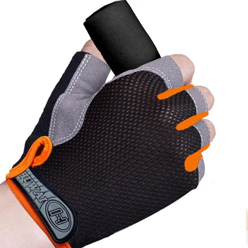 Men's training gloves with non-slip palm and breathable structure Bowlift