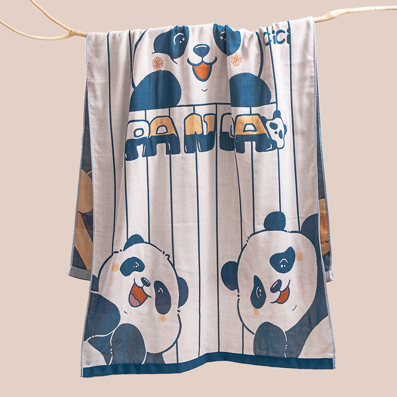 Unisex cuddly blanket with cute bear motif Bowlift