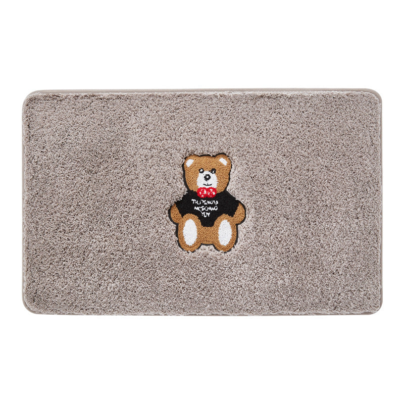 Cute Cartoon Bear Bath Mat Bowlift