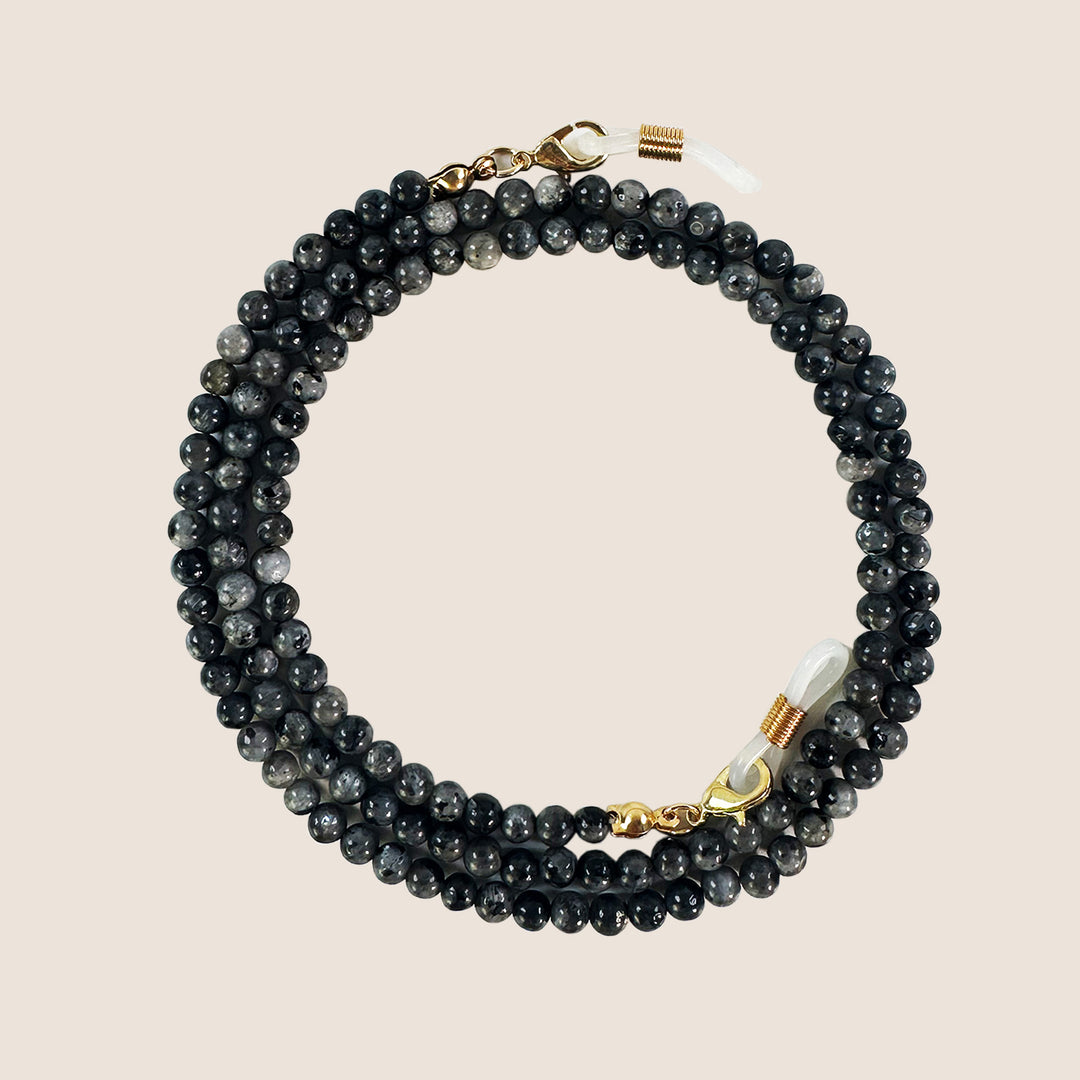 Multi-Layered Bead Eyewear Chain Bowlift