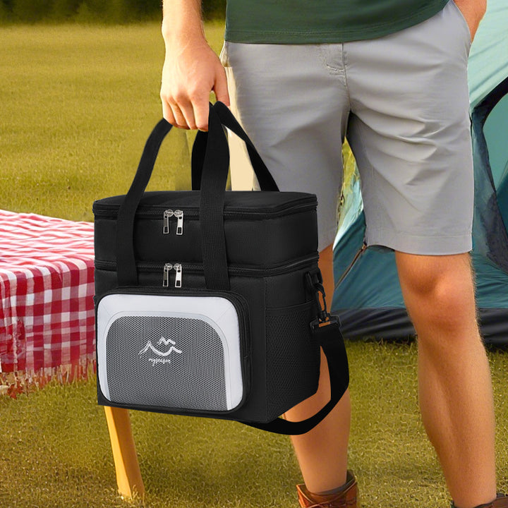 Multi-Compartment Insulated Lunch Cooler Bag Bowlift