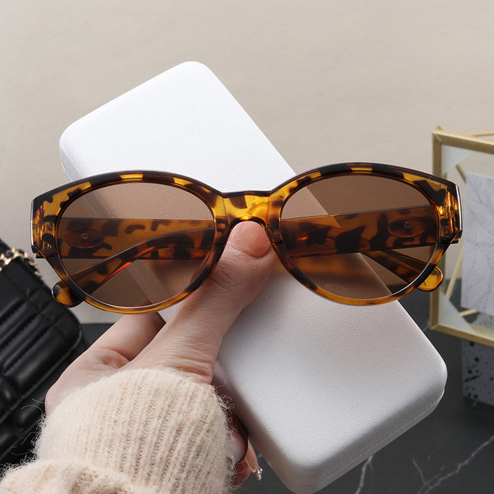 Women's Cat-Eye Sunglasses with Exotic Design and Sturdy Frame Bowlift