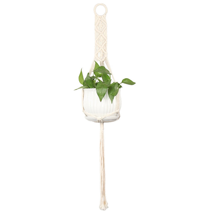 Plant-hanging macrame shelf Bowlift