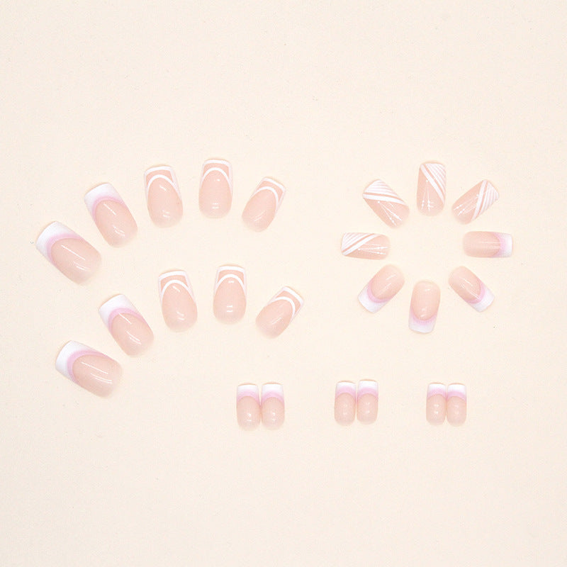 Modern Geometric Nail Art Bowlift