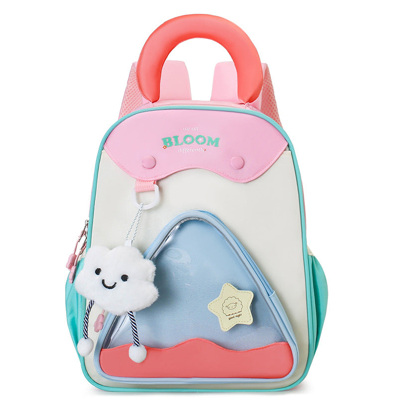 Charming Character Design School Backpack Bowlift