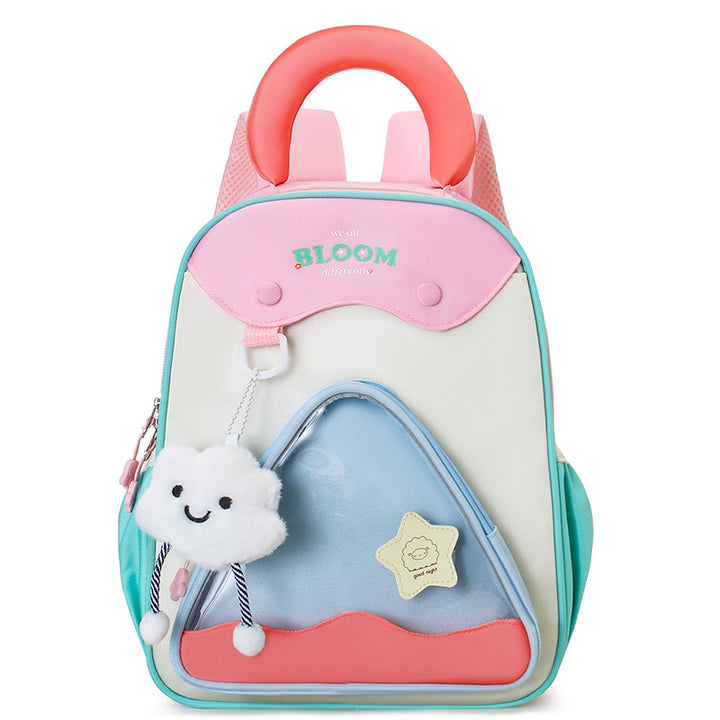 Charming Character Design School Backpack Bowlift