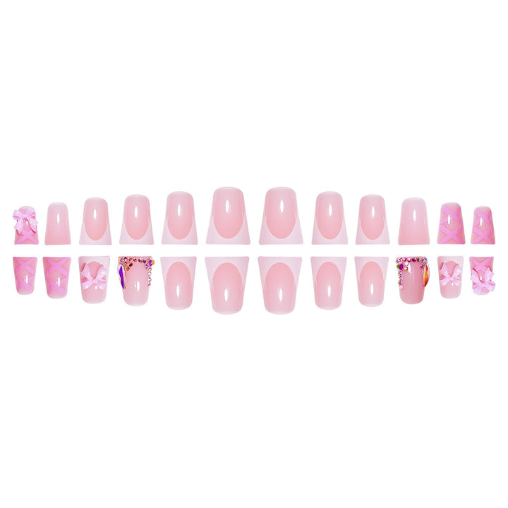 Decorative Press-On Nail Art Set Bowlift