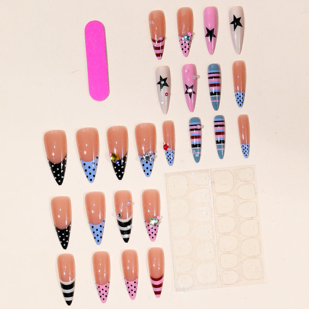 Decorative Stiletto Nail Art Extensions Bowlift 1789713184
