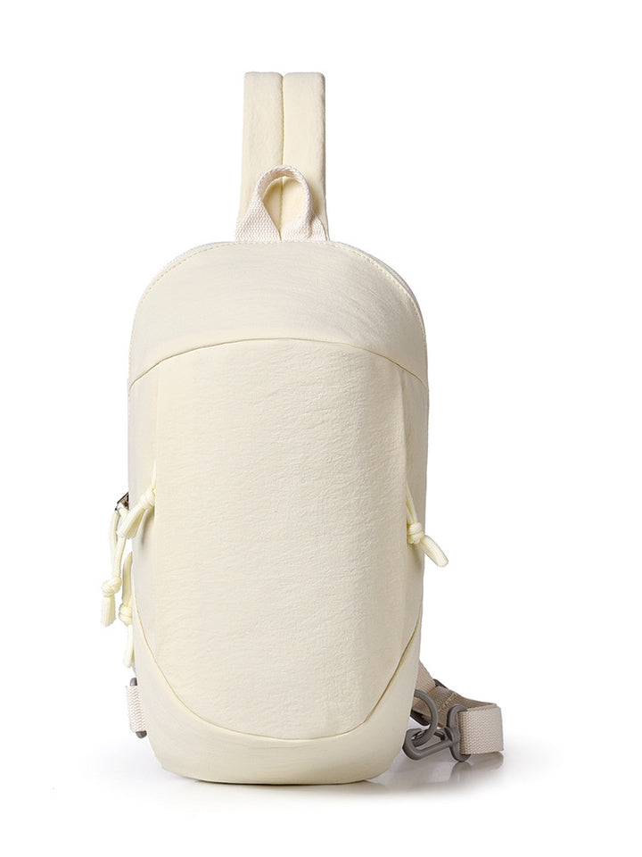 Compact Sling Backpack with Ergonomic Carrying System and Water-Resistant Material Bowlift