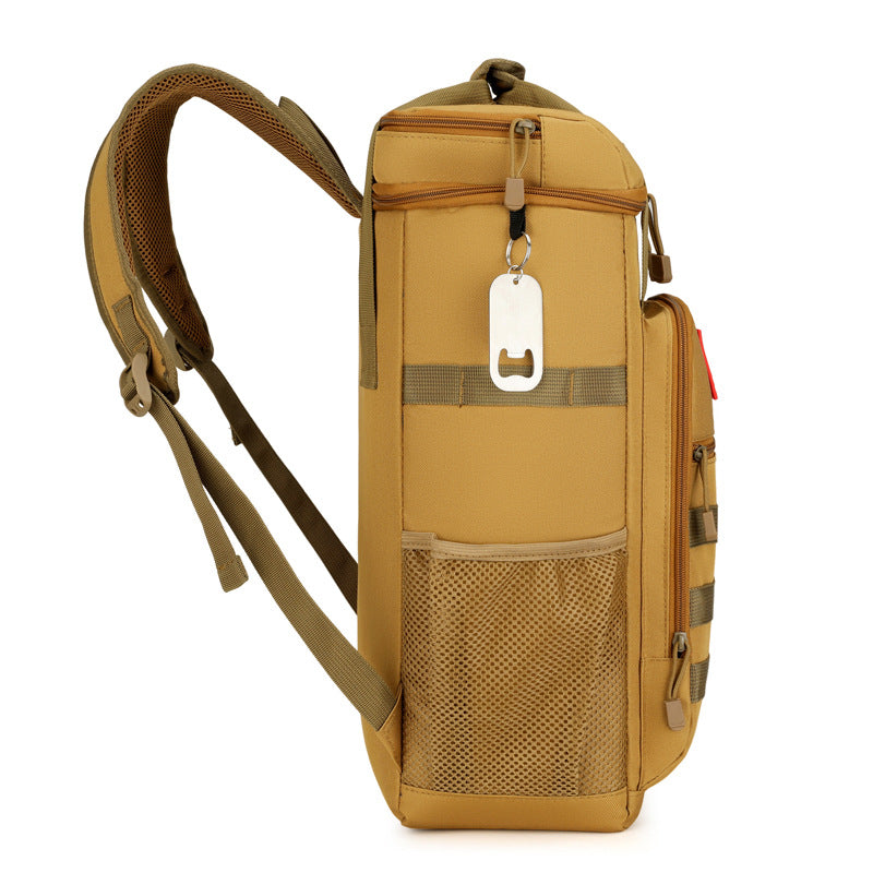Unisex nan tactical backpack with MOLLE front, insulated cooler compartment and padded laptop sleeve Bowlift