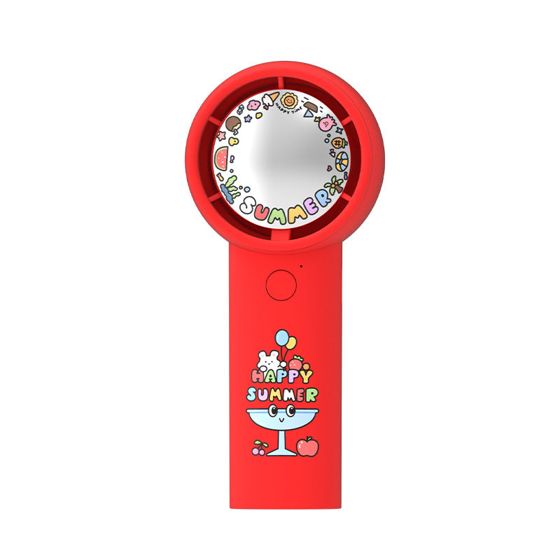 Portable Cartoon-Themed Handheld Fan Bowlift