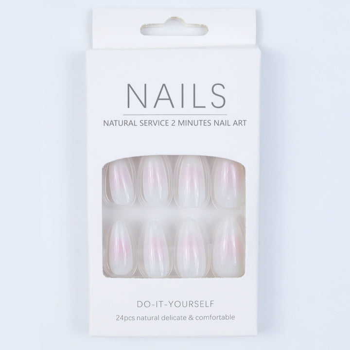 Artificial Nails in Elegant French Style Bowlift