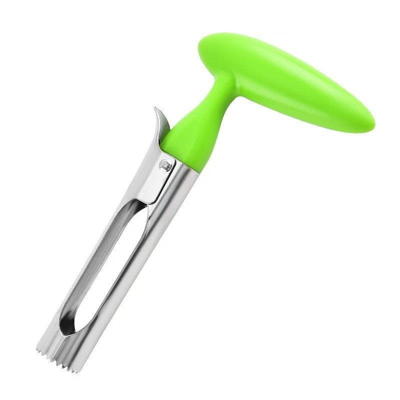 Stainless Steel Apple and Pear Corer with Ergonomic T-Handle Bowlift