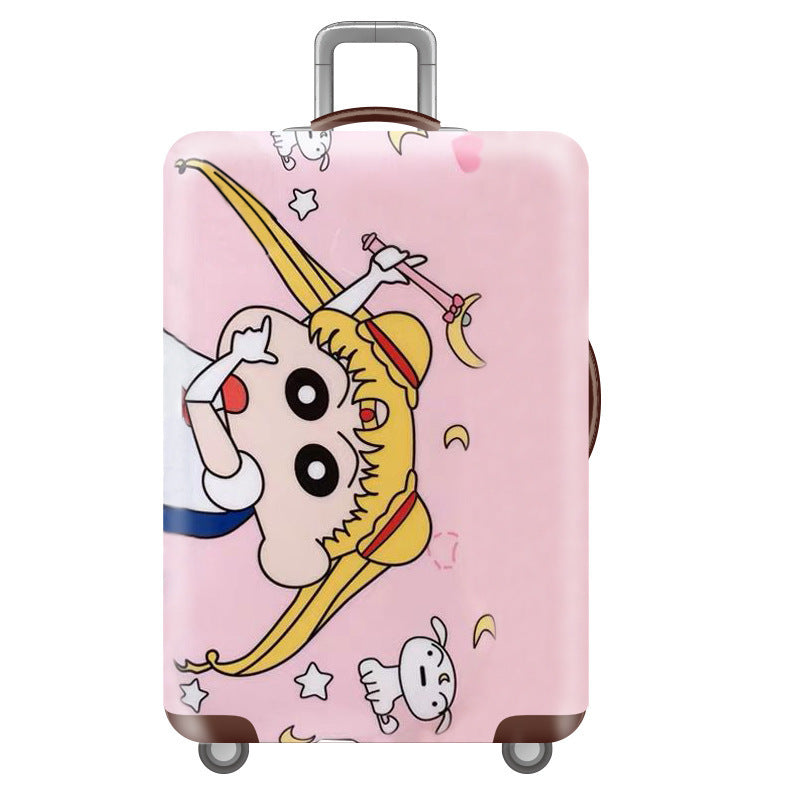 Unisex children's suitcase with reinforced hard shell, telescopic handle and Kuromi motif Bowlift