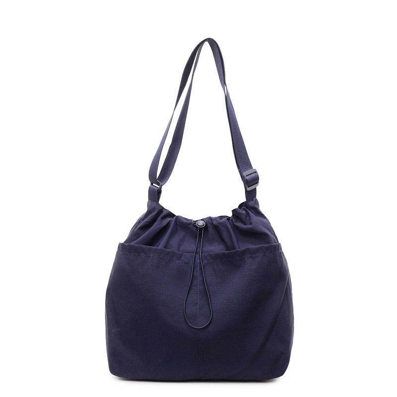 Adjustable Drawstring Shoulder Bag Bowlift
