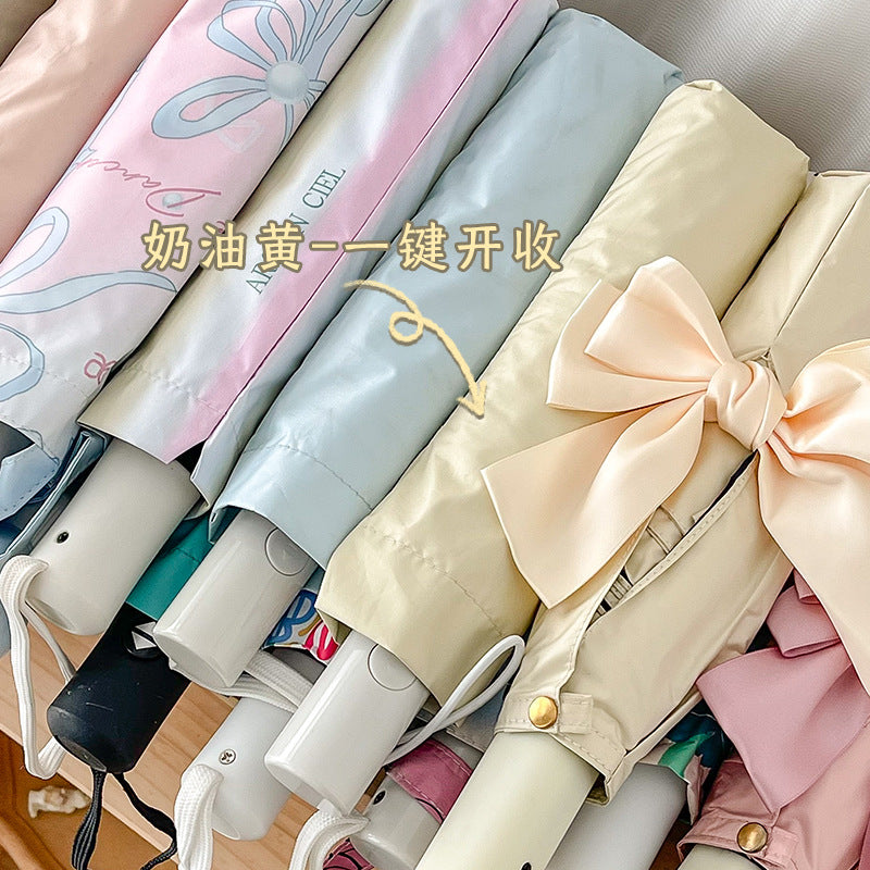 Women Folding Umbrella with Compact Design Bowlift