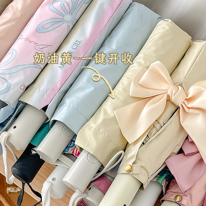 Women Folding Umbrella with Compact Design Bowlift