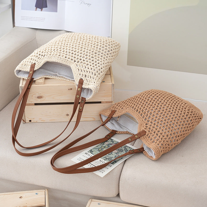 Handcrafted mesh tote bag Bowlift
