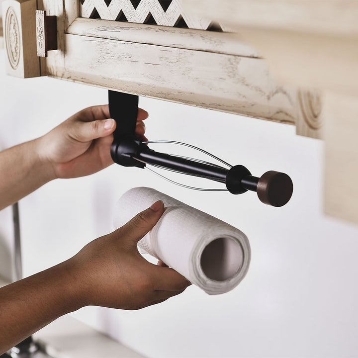 Modern Wall Wardrobe with Wood Details Bowlift