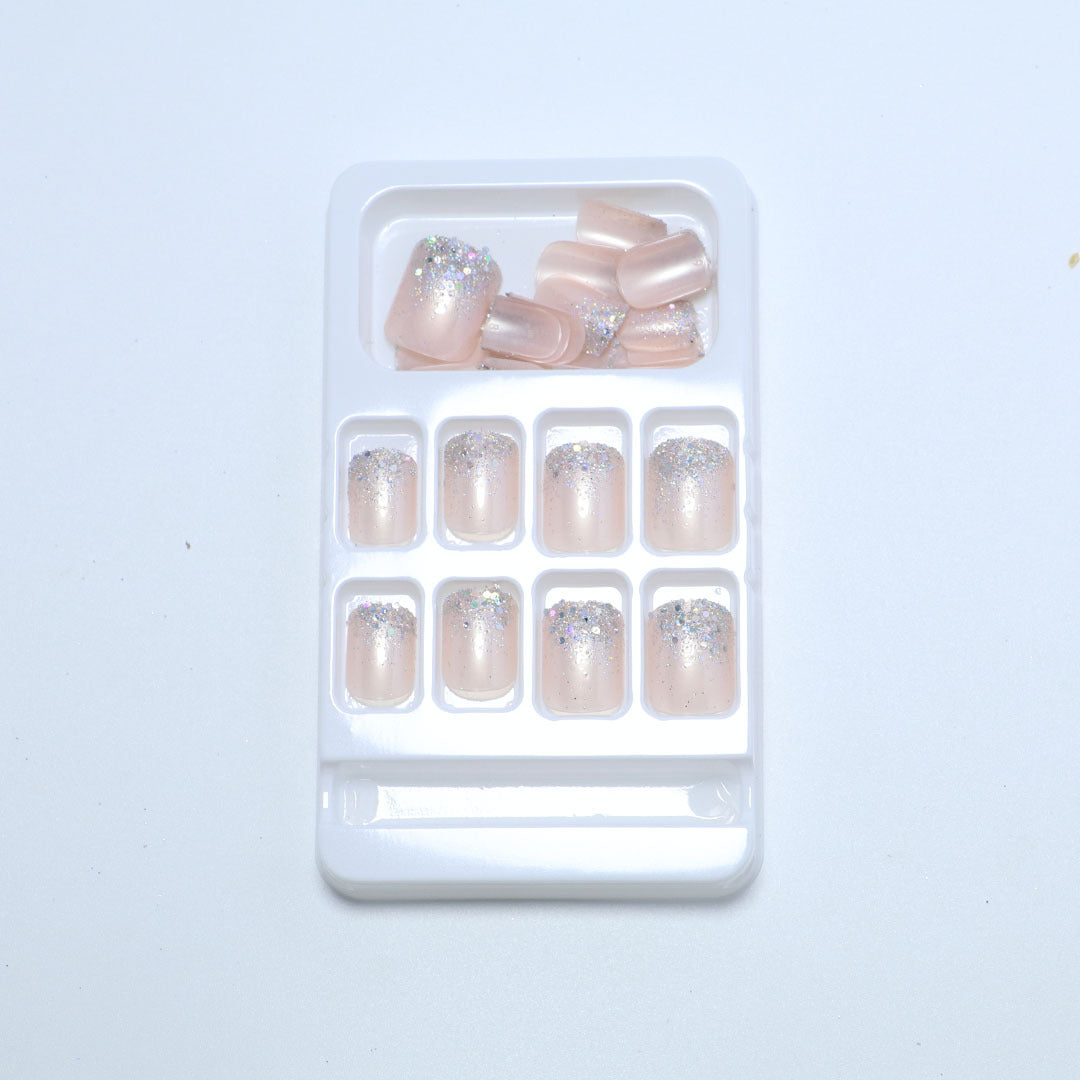 Glittery Press-On Nail Collection Bowlift