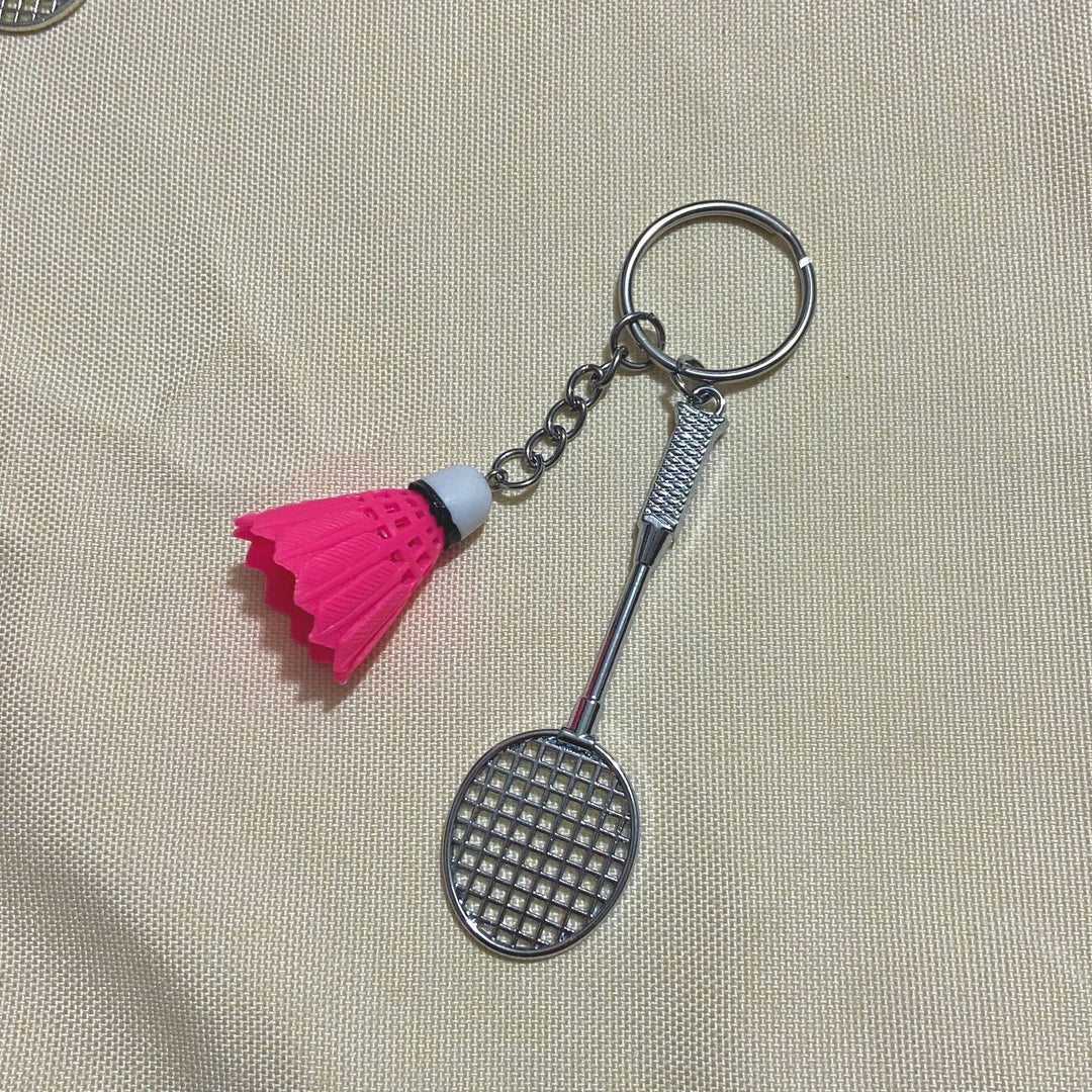 Badminton-Themed Keychain Bowlift