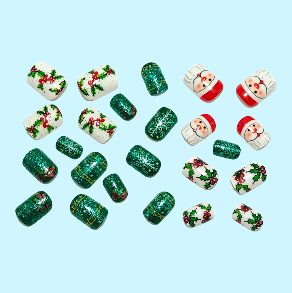 Christmas Art Nails Bowlift
