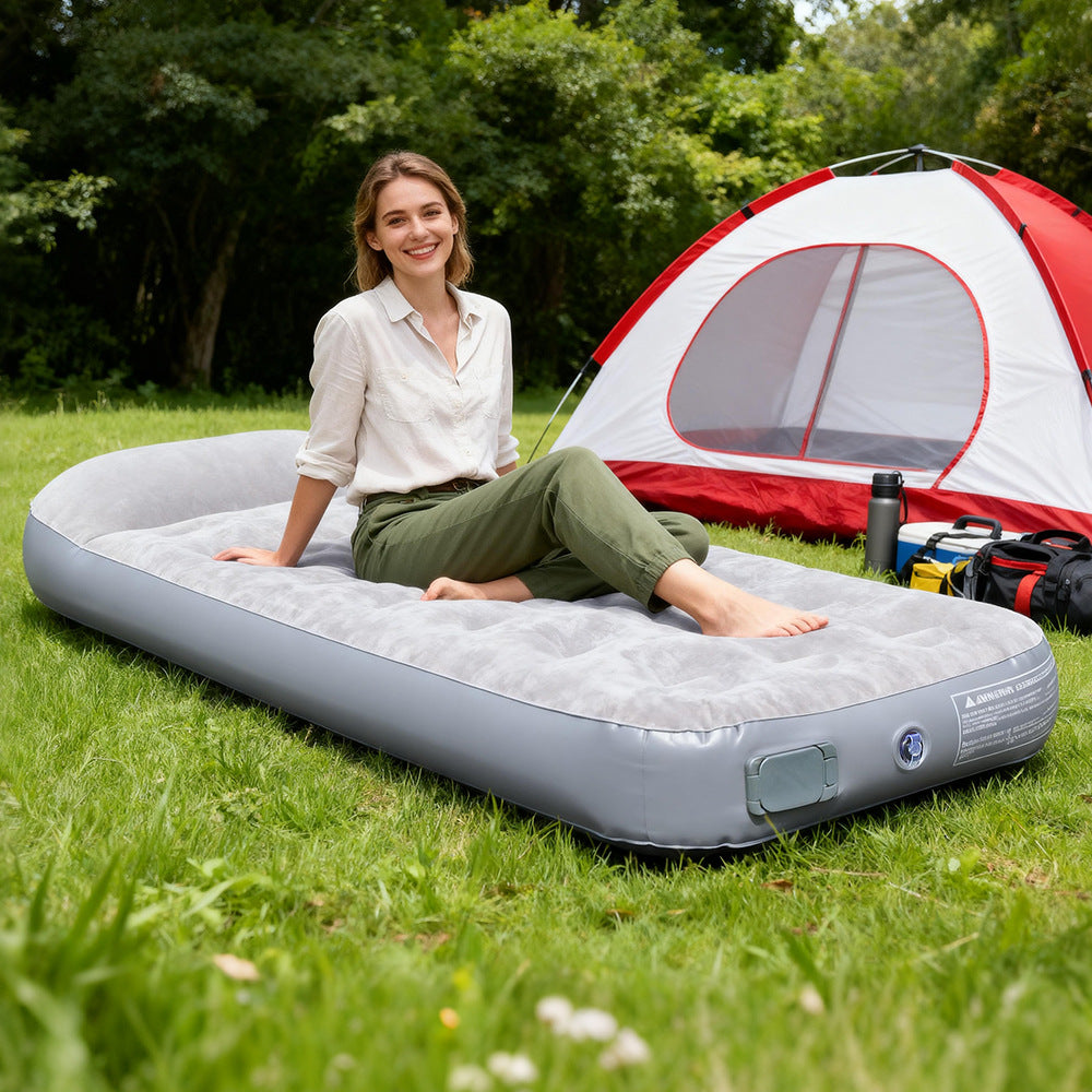 Women's Inflatable Comfort Mattress with Ergonomic Head Support Bowlift