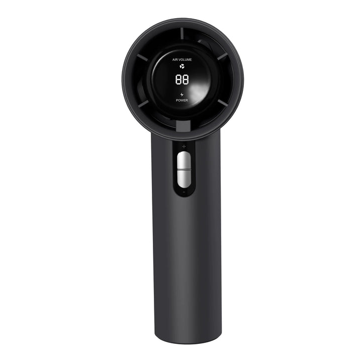 Ladies Portable High-Performance Hand Fan with Digital Speed Control Bowlift