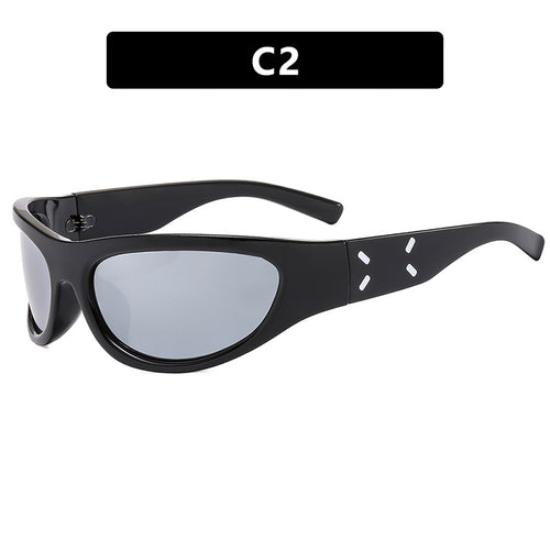 Women's sports sunglasses with ergonomic design and polarized lenses Bowlift