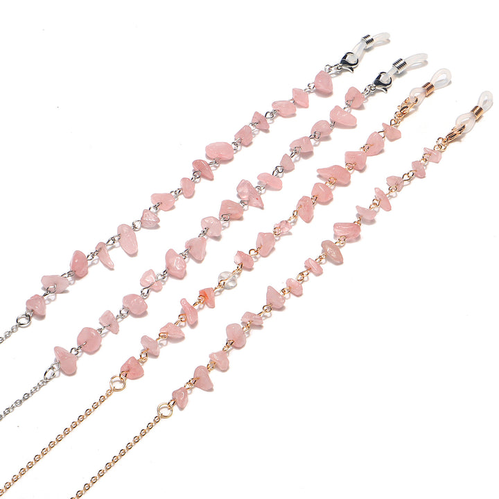 Natural Crystal Eyewear Chain Bowlift