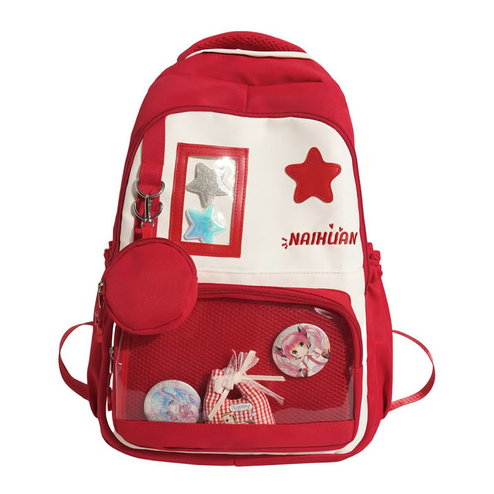 Creative Transparent Front Backpack Bowlift