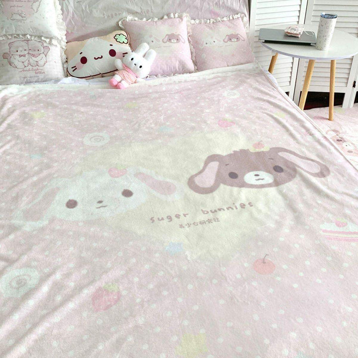 Cute Animal Print Throw Blanket