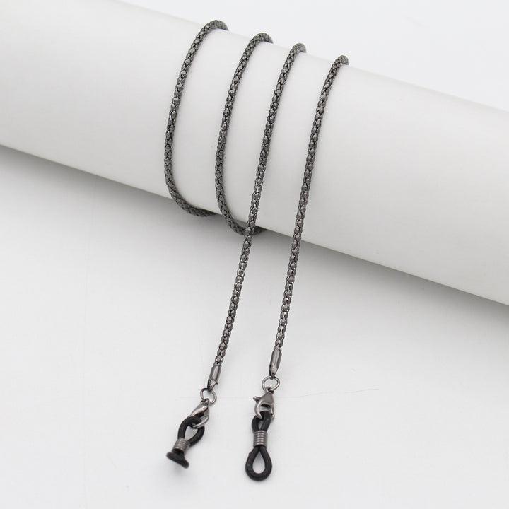 Elegant Pearl Chain Eyewear Holder Bowlift