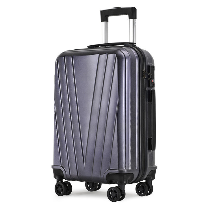 Men's Smart Lightweight Hard Shell Travel Suitcase Bowlift