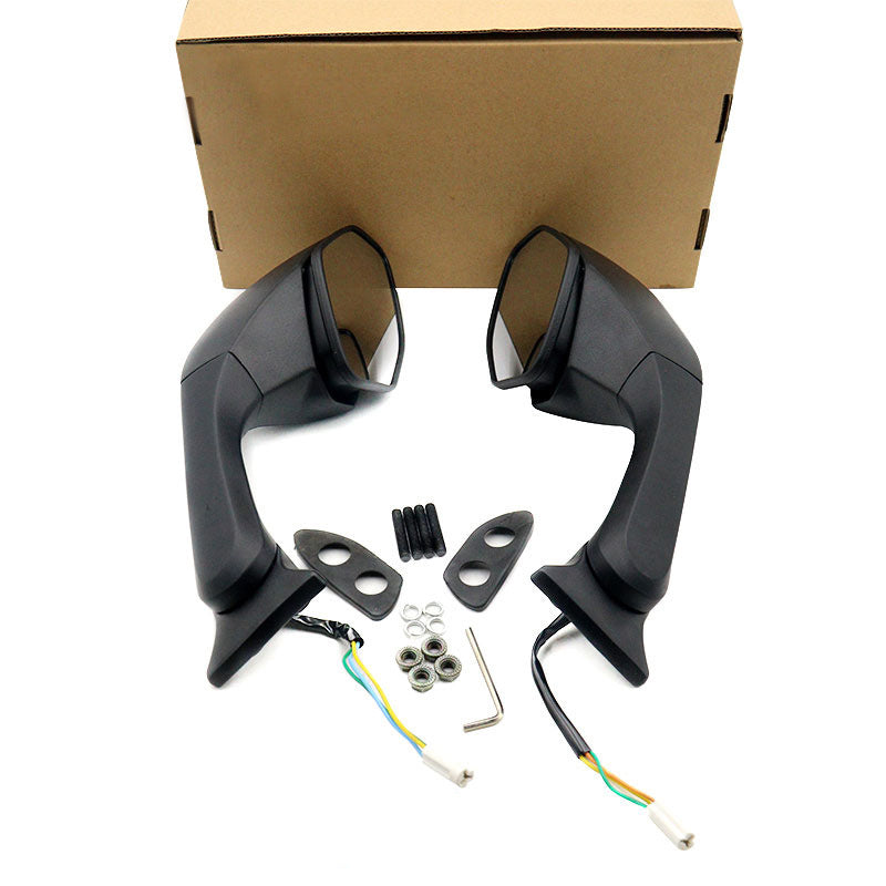 Adjustable LED Motorcycle Rearview Mirror Bowlift