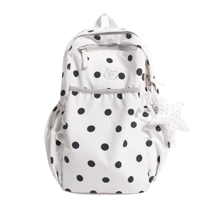 Playful Dotted Backpack Bowlift