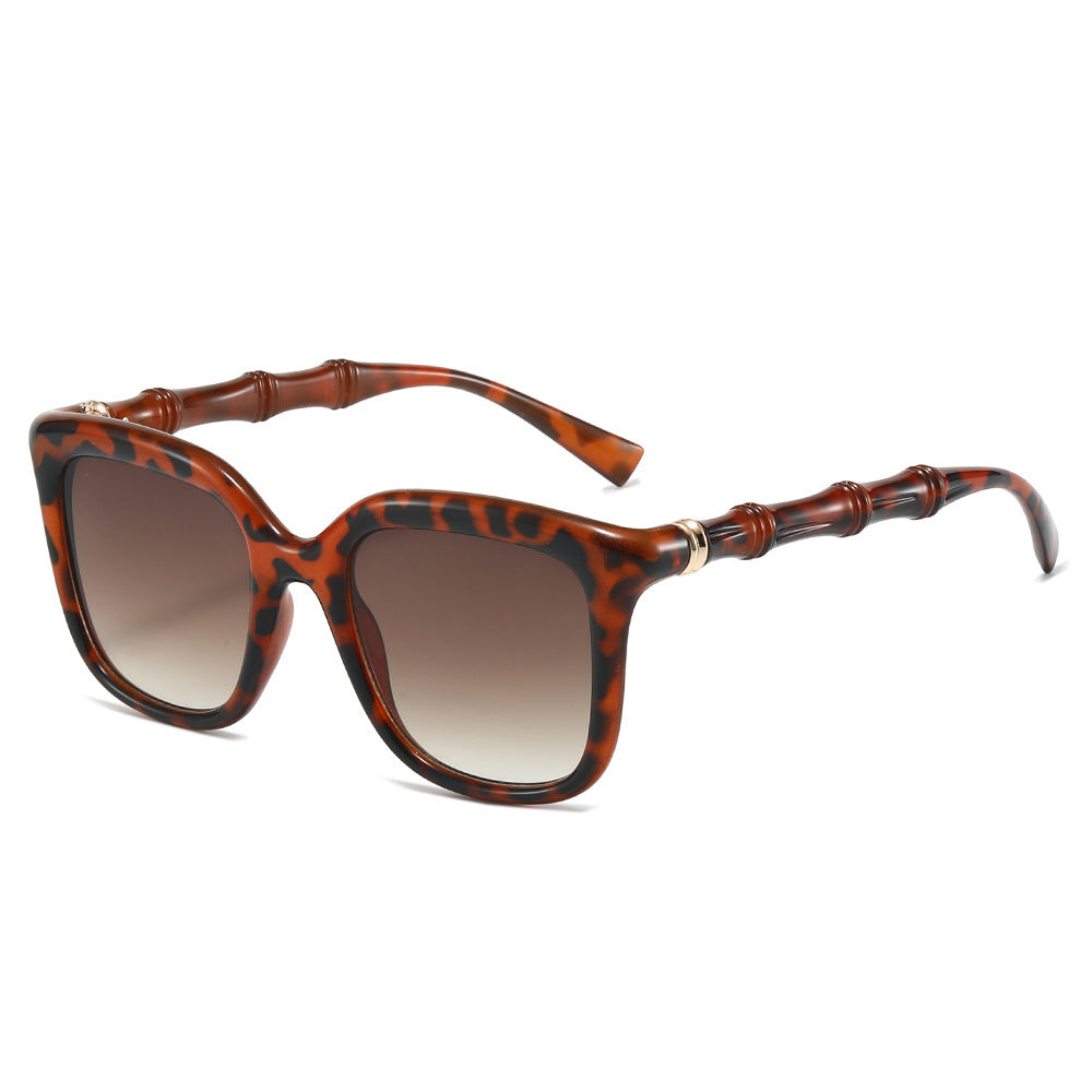 Bamboo-Style Oversized Sunglasses Bowlift