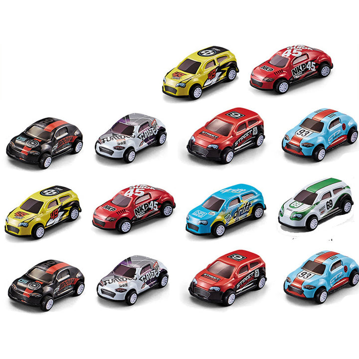 Miniature Pull-Back Racing Car Collection Bowlift