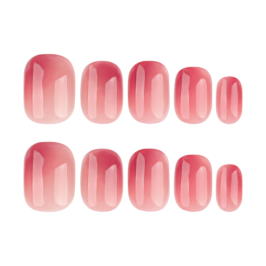 Elegant Nail Extensions with Natural Shine Bowlift