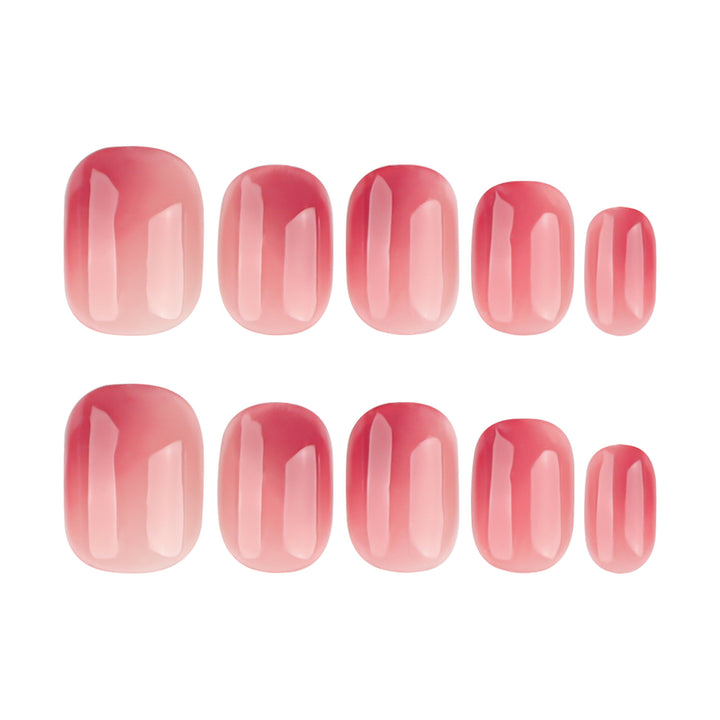 Elegant Nail Extensions with Natural Shine Bowlift