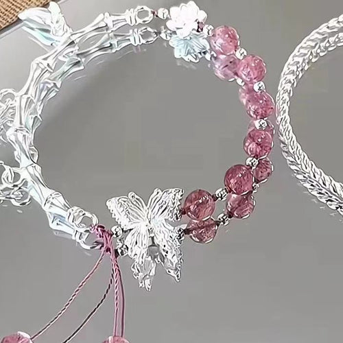 Artisan Butterfly Charm Bracelet Bowlift