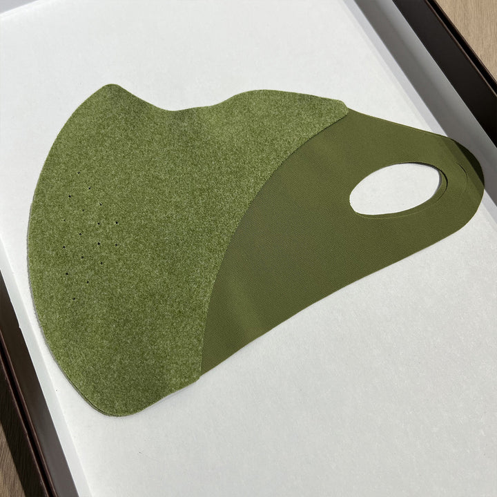 Contoured Neoprene Reusable Face Mask with Breathable Perforated Panel Bowlift