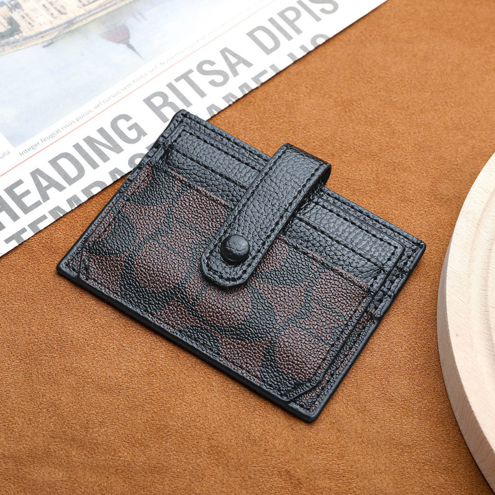 Minimalist Leather Card Holder Bowlift