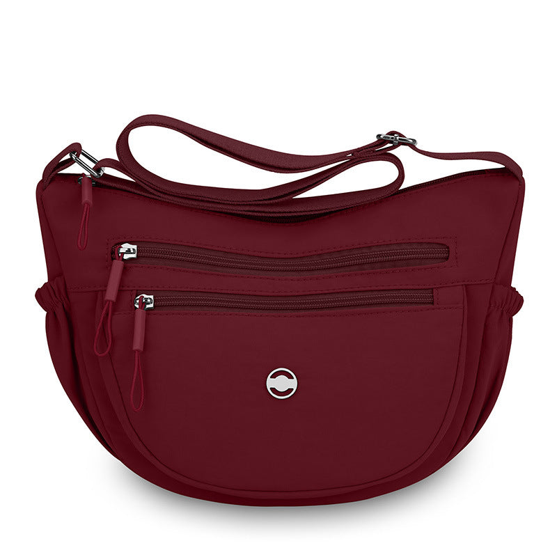 Multi-Zip Crossbody Organizer Bag Bowlift