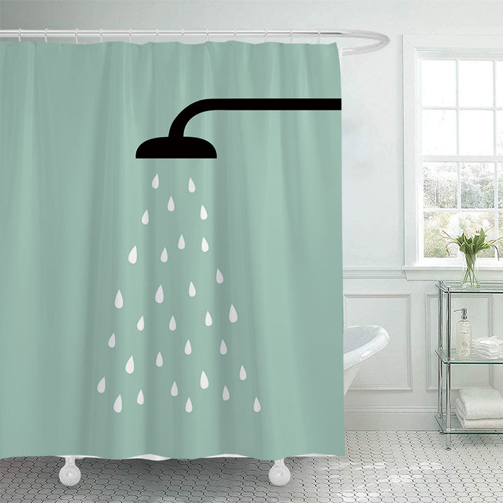Shower Curtain Bowlift